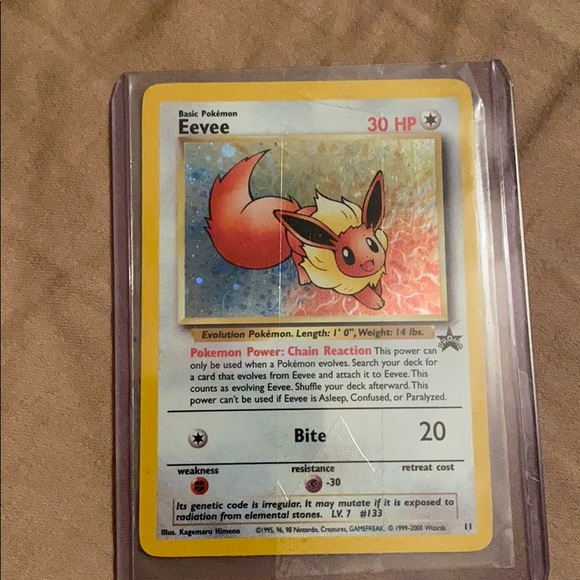 Pokemon | Other | Eevee Promo Edition Holo Grade 9 | Poshmark Pokemon | Other | Eevee Promo Edition Holo Grade 9 | Poshmark